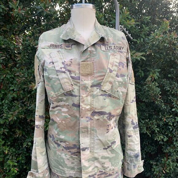 US Army Camo Button Down Shirt - Picture 1 of 13